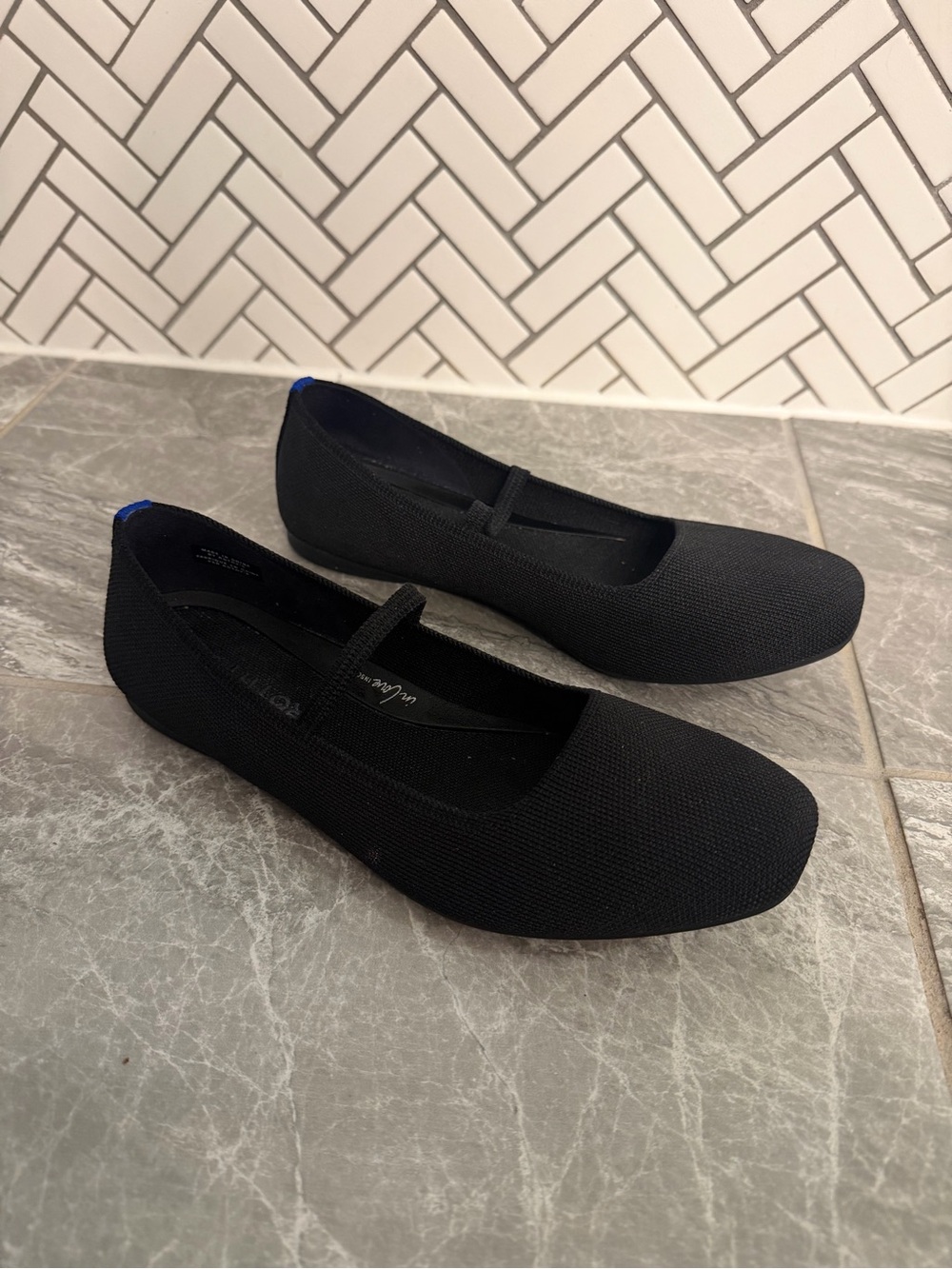 Rothy's Black Mary Jane Flats - Picture 5 of 7